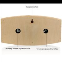 2 в 1 Брезов дървен термометър за сауна Хигрометър Измервател на температурата Стая за сауна Сауна

, снимка 4 - Други - 45371812