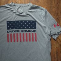 under armour - страхотна мъжка тениска Л, снимка 1 - Тениски - 45512758