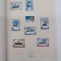 Колекция пощенски марки от СССР, събрани в оригинално албумче, снимка 1 - Филателия - 45379787
