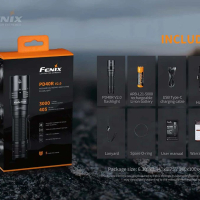 Фенер Fenix PD40R V2.0 LED, снимка 11 - Къмпинг осветление - 45005041