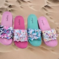 Дамски плажни чехли с уникален цветен дизайн за весело и ярко лятно настроение, снимка 4 - Чехли - 45847251