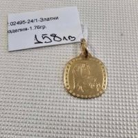 Златна висулка - 1,76 гр., снимка 3 - Колиета, медальони, синджири - 45715063