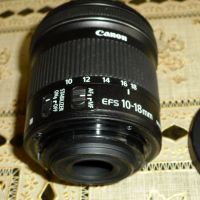 Обектив CANON EF-S 10-18mm f/4.5-5.6 IS STM, снимка 4 - Обективи и филтри - 45253934