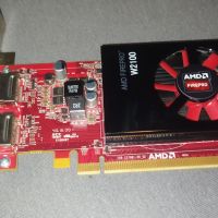 Продавам професионална видео карта AMD FIrePro W2100 2GB DDR3 128bit 2xDP LP, снимка 2 - Видеокарти - 45191598