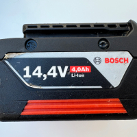 BOSCH AL 1860 CV зарядно устройство и BOSCH GBA 14,4V 4.0Ah акумулаторна батерия, снимка 3 - Други инструменти - 45062587