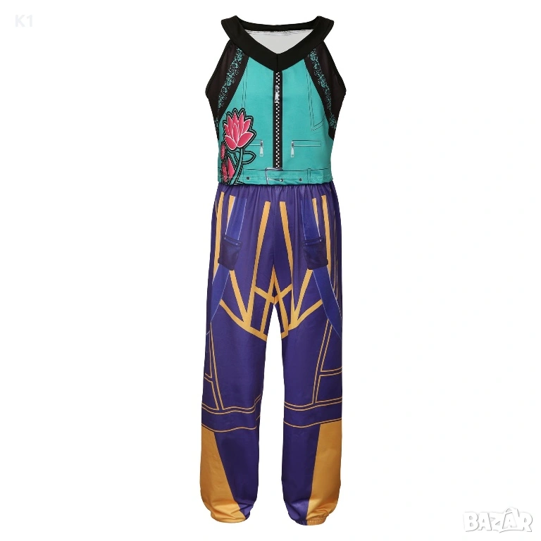 Детски костюм K-Pop Demon hunters, Кей Поп carnival costume Zoe Зоуи, снимка 1