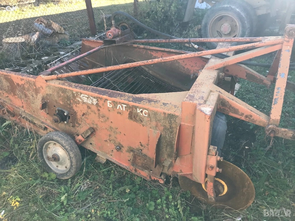 Двуредова вадачка за картофи, снимка 1