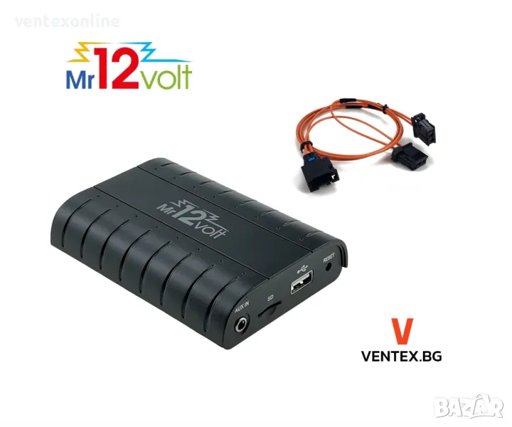 Bluetooth и USB интерфейс за Porsche PCM 2.0/2.1 CDR 23/24 - Mr12Volt, снимка 1