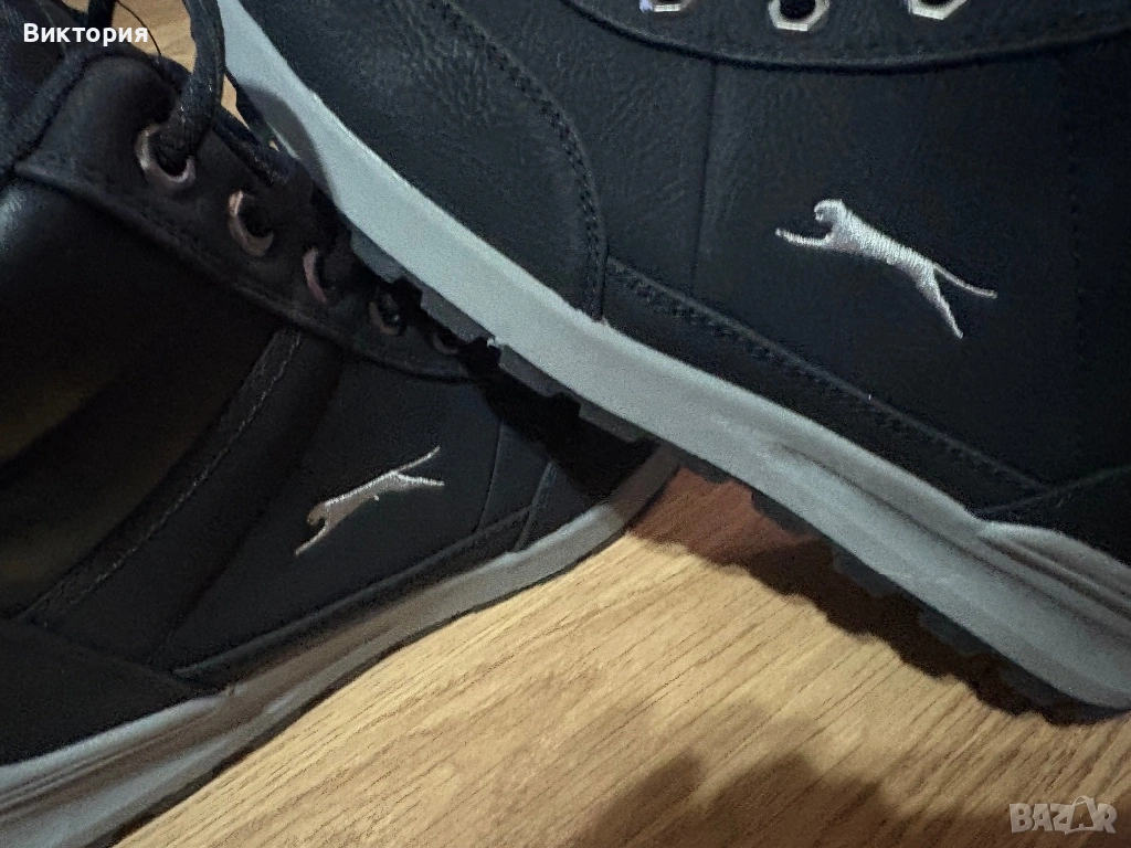 Нови мъжки зимни ботуши боти  slazenger, снимка 1