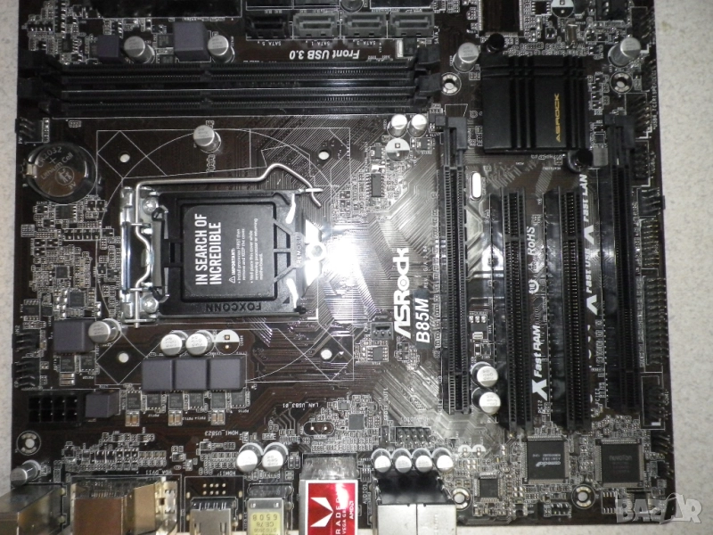Дънна платка Asrock B85M, снимка 1