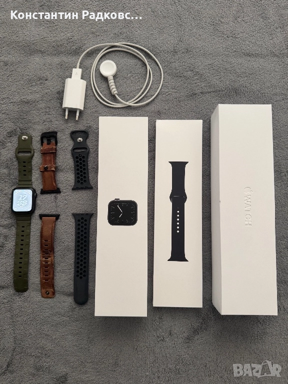 Продавам Apple Watch Series 5 – 44 мм, снимка 1