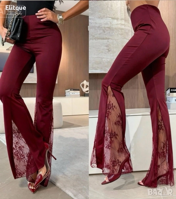 клин с дантелен акцент , снимка 1