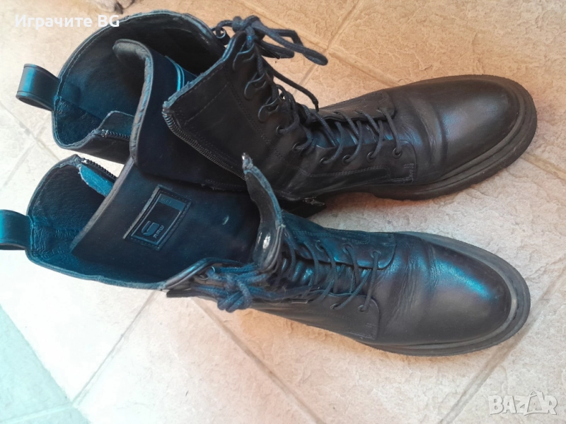 Кожени боти, малко използвани, снимка 1