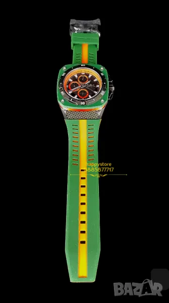 часовник INVICTA Speedway Orange/Green 54 mm, Инвикта нов , снимка 1