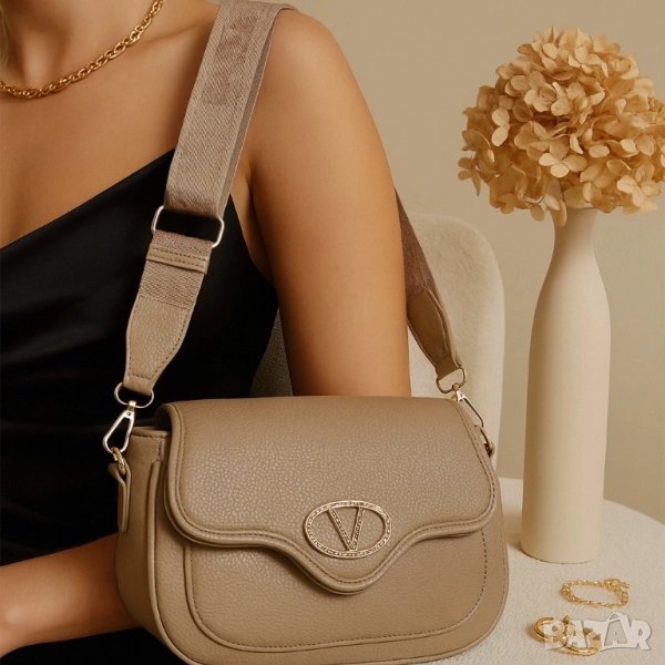 Ежедневна дамска чанта с регулируема дръжка, снимка 1