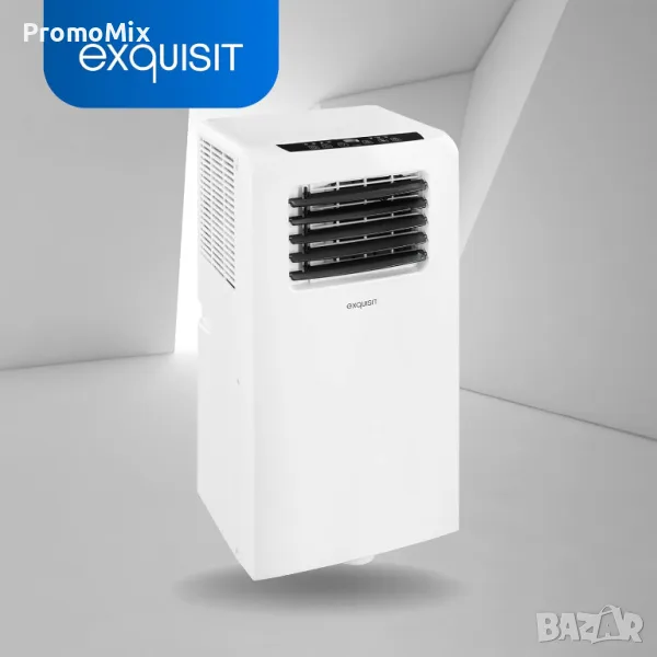 Мобилен климатик Exquisite CM 30752 7000 BTU LED дисплей влагоабсорбатор охладител, снимка 1