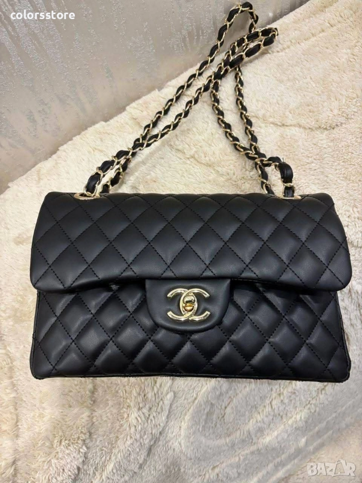 Луксозна Черна чанта /SG134t, снимка 1