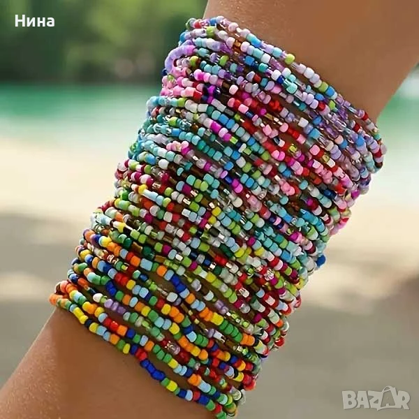 Любов към Слънцето ☀️ 10 гривнички – 10 порции цвят, светлина и настроение 🌈🧡, снимка 1