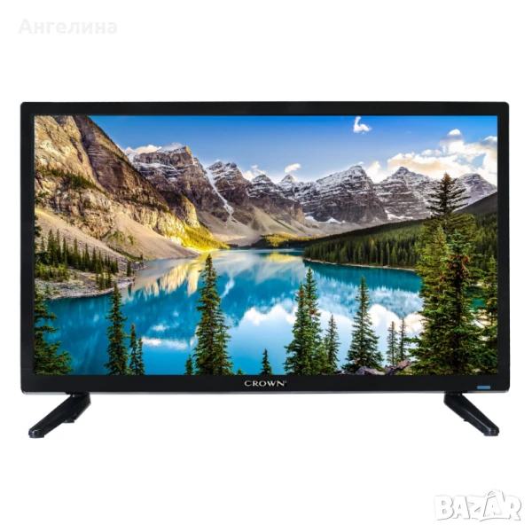 Телевизор CROWN LED 24KA12VWS Smart TV 12V, снимка 1