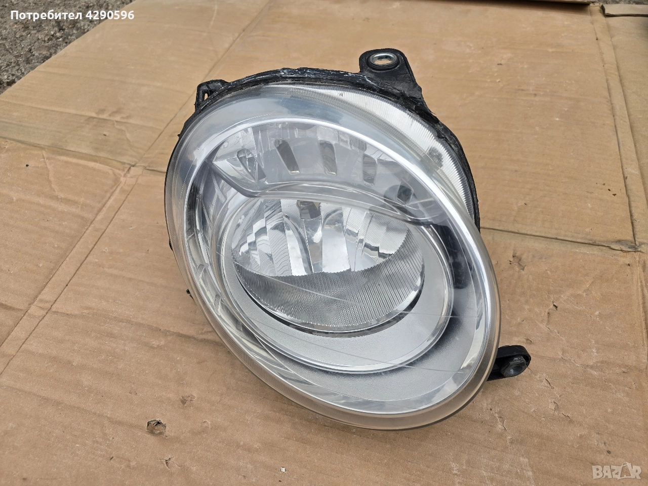 Десен фар за Fiat 500 / Фиат 500 - 45540748DX , снимка 1