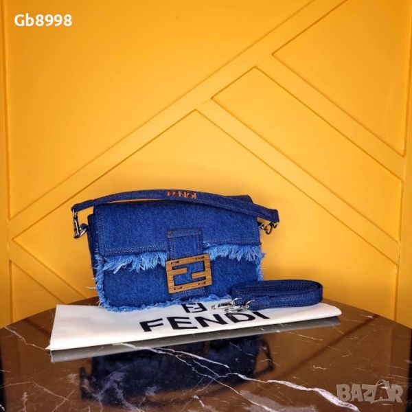 Дънкова чанта Fendi, снимка 1