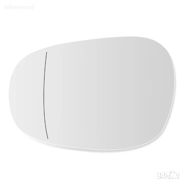 ENZEAL Отопляемо стъкло за ляво странично огледало за BMW 1/3 серия E81-E93 2009-2012 – Ляво НОВО, снимка 1