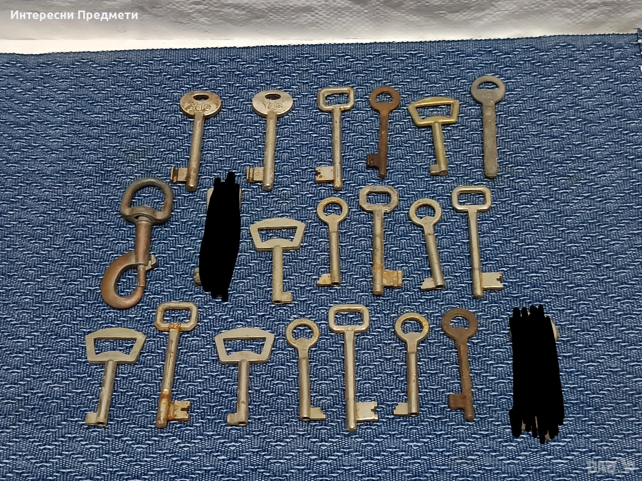 Лот стари ключове, най-различни., снимка 1