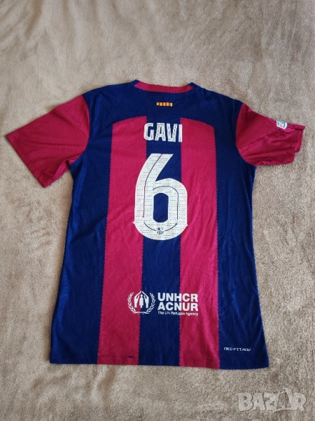 Мъжка футболна тениска FC BARCELONA, NIKE, GAVI, 6. , снимка 1