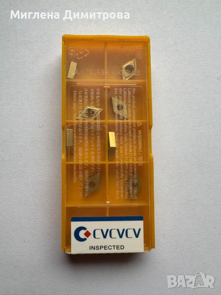 Комплект 10бр. пластини CVCVCV DCMT070204 DCMT 21.51 US735, снимка 1