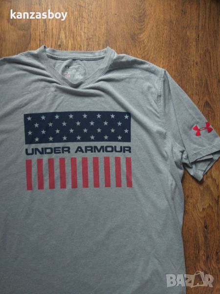under armour - страхотна мъжка тениска Л, снимка 1