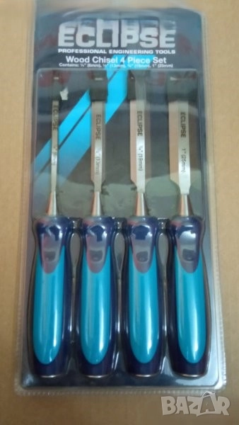 eclipse длета за дърво 4броя комплект .SEALEY  битове звезди шестограми 42 броя къси и дълги , снимка 1