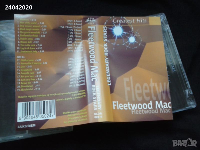 Fleetwood Mac - Greatest Hits оригинална касета, снимка 1