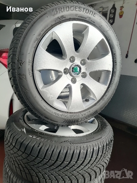 Оригинални джанти 16" 5х112 Skoda , снимка 1