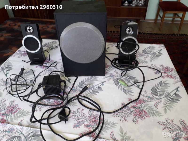 Активен буфер с тонколони - CREDTIVE., снимка 1