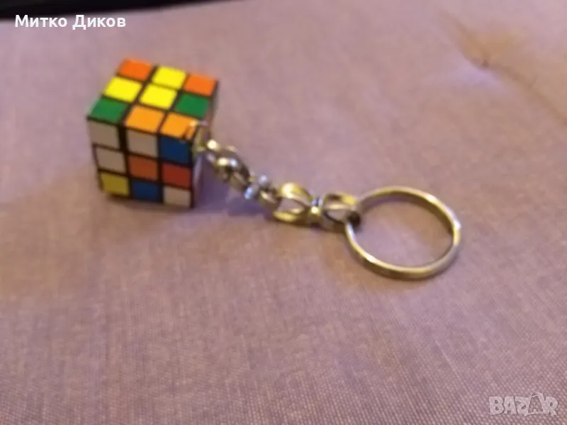 Ключодържател работещ Куб на Рубик, снимка 1