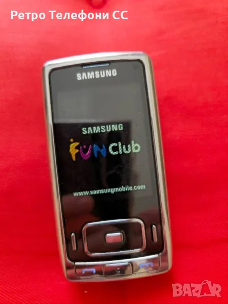 Samsung g800 Много рядък модел метален G800, снимка 1