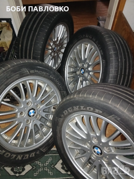 17цола джанти с гуми бмв оем оргинални , снимка 1