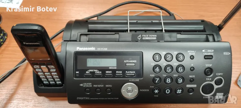 Fax секретар Panasonic KX-FC268, снимка 1