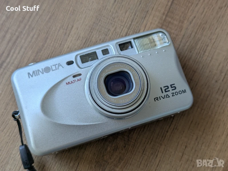 Компактен лентов фотоапарат Minolta RIVA Zoom 125, снимка 1
