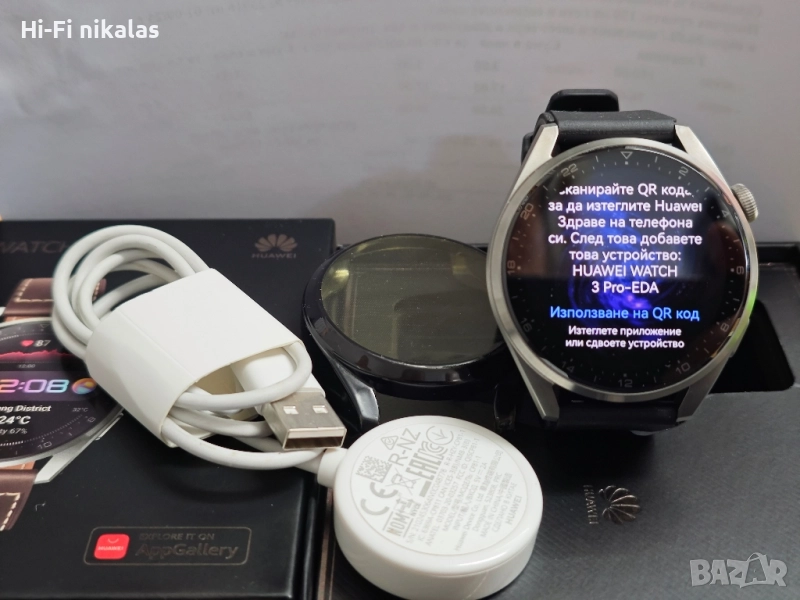 смарт часовник HUAWEI WATCH 3 PRO eSIM, снимка 1