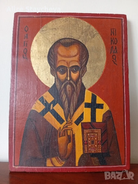 Икона Свети Климент Охридски, снимка 1