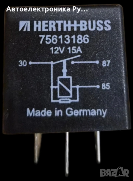 HERTH+BUSS, 75613186, Реле, горивна помпа, 4026736129446, 70511261, снимка 1
