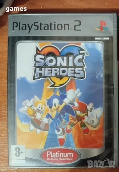 Sonic Heroes за PlayStation 2, снимка 1