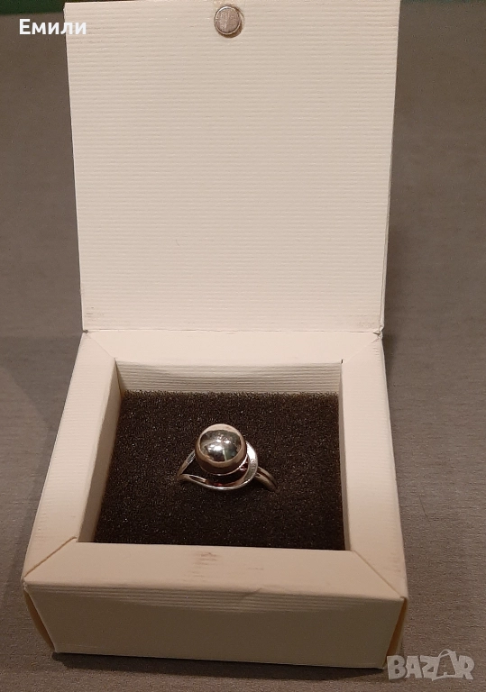 Дамски сребърен пръстен, снимка 1