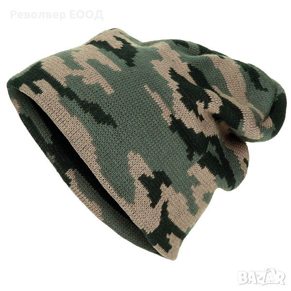 Зимна шапка MFH 10931T BEANIE wodland digital, снимка 1