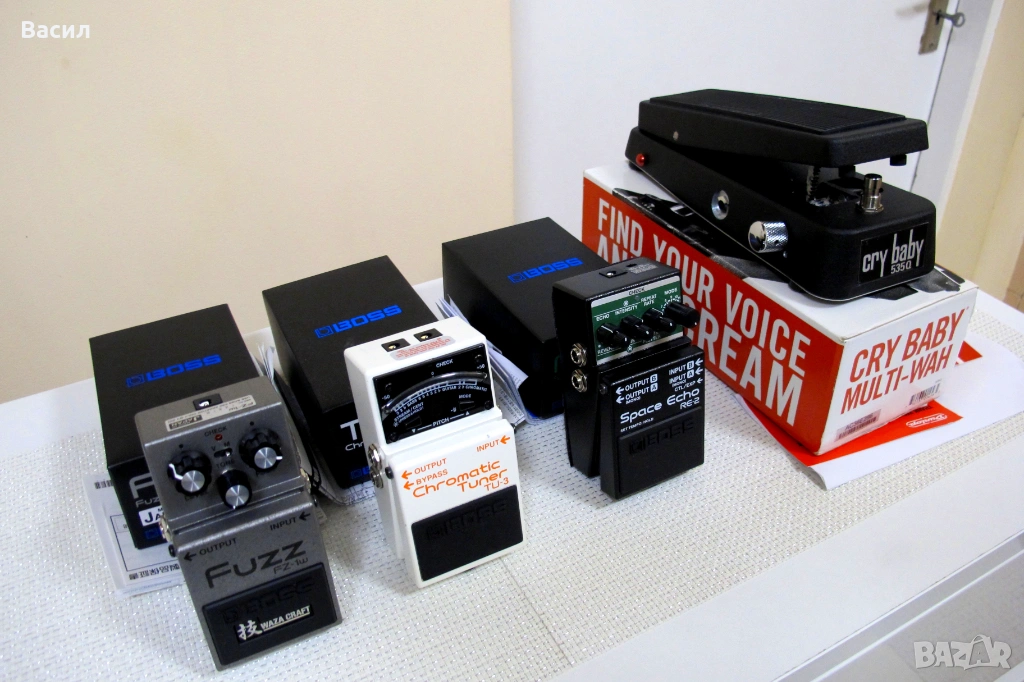 Boss Waza Craft, Cry Baby 535Q – Ефекти за китара и бас в гаранция , снимка 1