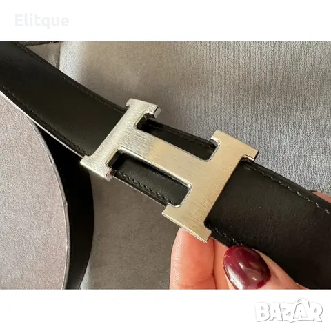 колани от естествена кожа в кутия hermes , снимка 1