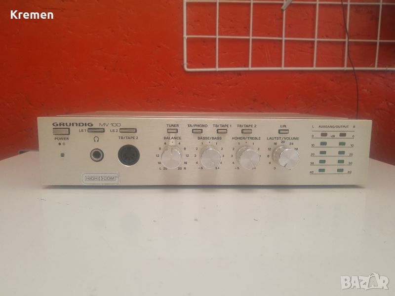 Усилвател Grundig MU-100, снимка 1