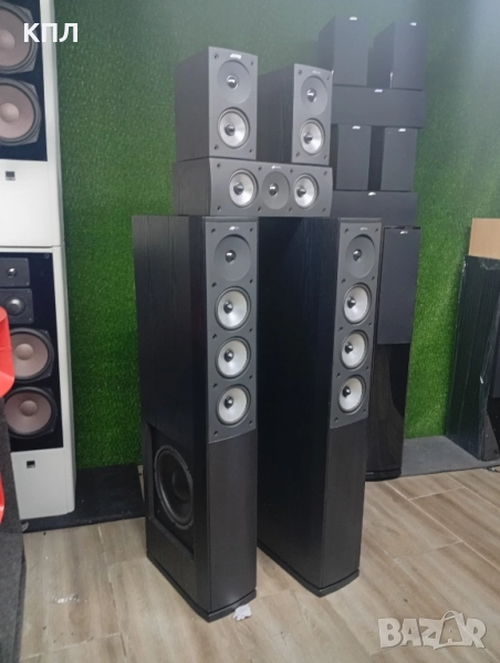 Комплект тонколони JAMO S-628 Black Ash, снимка 1