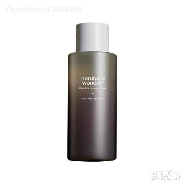 Haruharu WONDER Black Rice Hyaluronic Toner Fragrance Free 150 мл, корейска, снимка 1